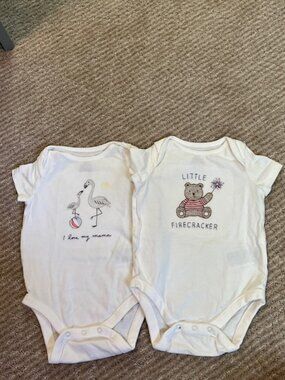 Baby Gap Short Sleeved Onsies